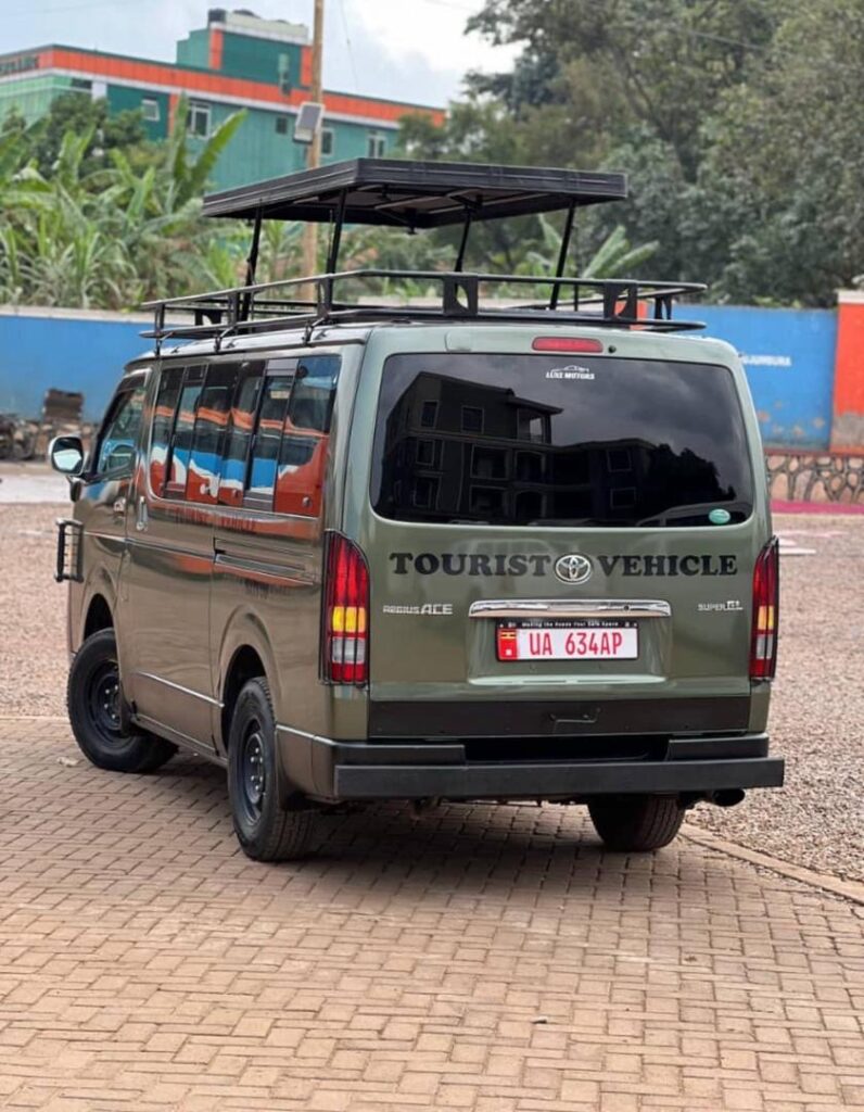 safari van hire Uganda