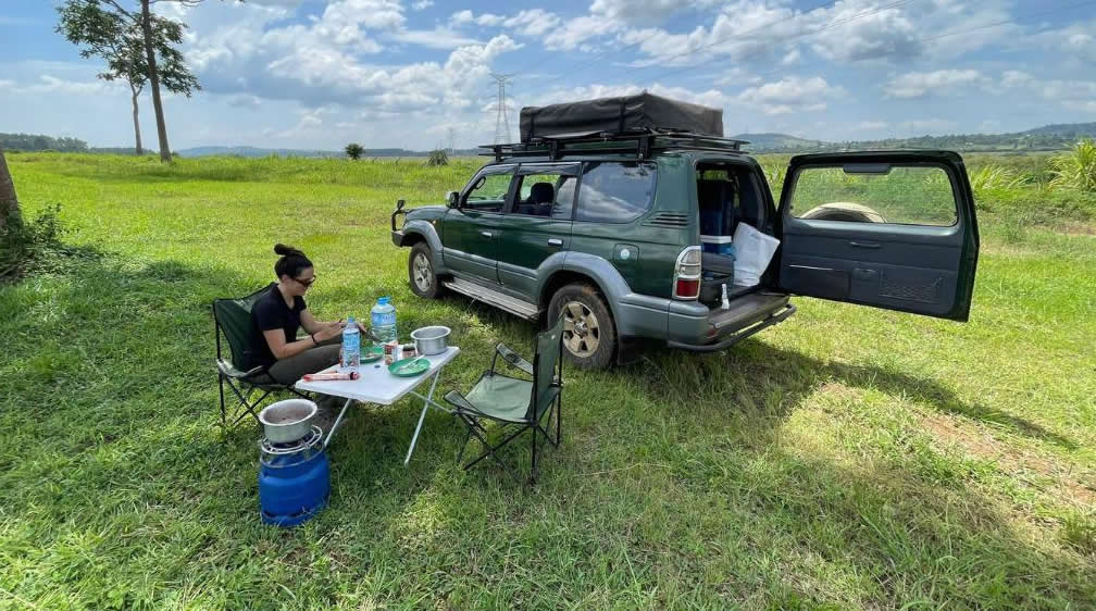 car rental camping gears