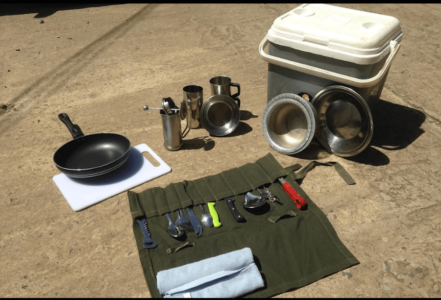 4x4 car hire Uganda with camping gear