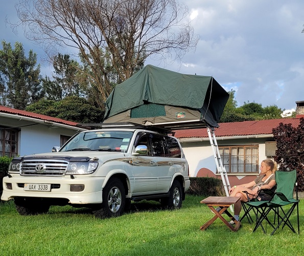self drive Uganda with a rooftop tent